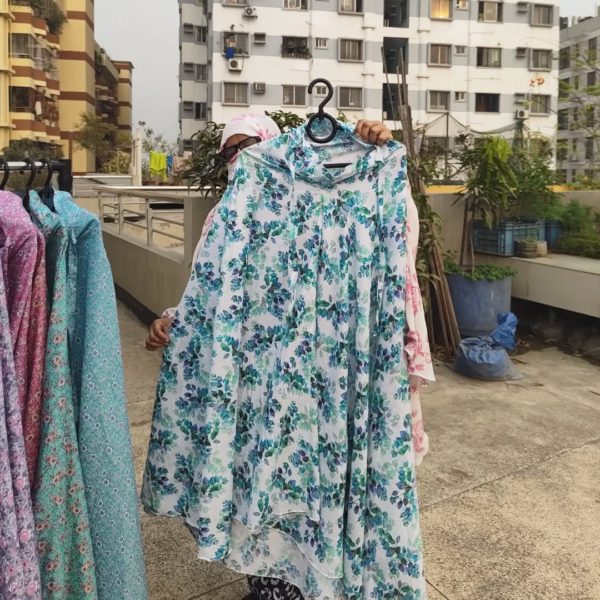 kh4 Summer Breeze 45 Inch Pure Cotton Hijaab