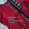 rd2 Royal Crimson Three Piece Suit